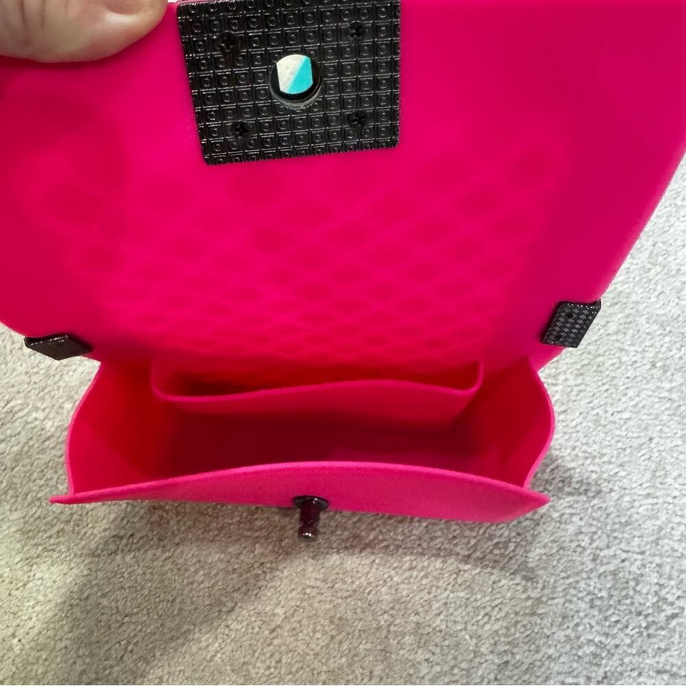 American Jewel, Girls pink chain cross-body bag - Picture 5 of 5